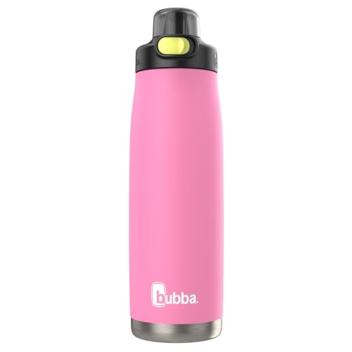 Bubba Radiant Stainless Steel Growler Simple Lid 64oz, Rubberized Water Bottle, Medium, Scuba