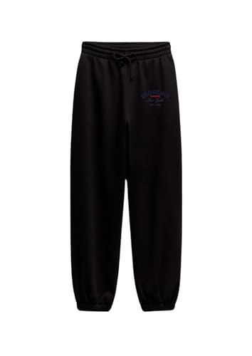 REDSKINS Junior Pantalons Joggings et Chinos Garçon Fille, Noir, 12 Ans Mixte Enfant