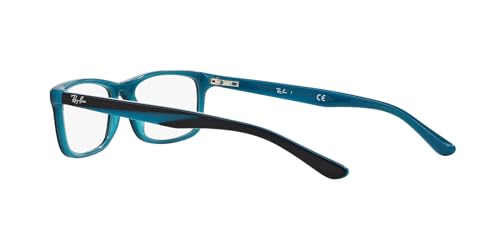 Image of Ray-Ban Unisex Clear Lens Rectangle Frames - 0RX5337I