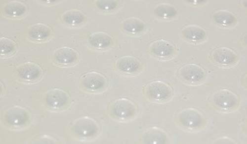 West Florida Components Self-Adhesive Rubber Feet - Clear Hemispherical (2.1mm x 6.4mm/.079" x .25") 100