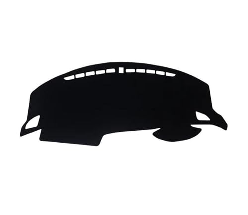 Tapis de Tableau de Bord pour Honda Civic X Moquette Protection Solaire RHD Noir