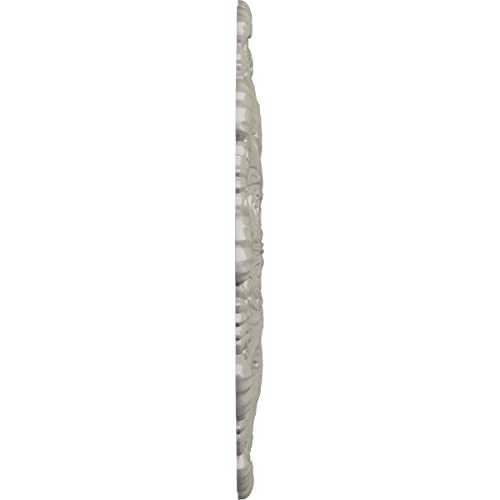 Image of Ekena Millwork CM31DUPWS 31 inchOD X 1 1 /2 inchP Durham Ceiling Medallion Fits Canopies Up To 4 1 /4 inch, Pearl White