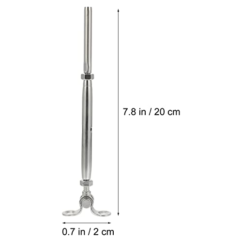 Kit de Hardware para Barandilla de Cable de Acero Inoxidable Ajustable con Compresor Toggle miniatura 2