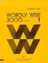 Paperback Wordly Wise 3000: Book 1 : Teacher's Key Book