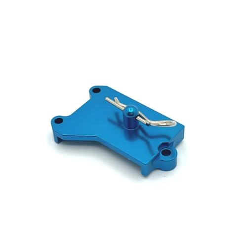 Support batterie métal bleu SCY JJRC 1/16 pour une mise à niveau RC rigide