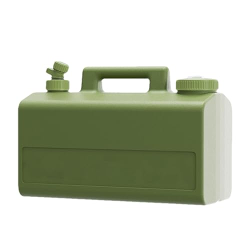 Recipiente de agua con grifo, depósito de almacenamiento de agua | Cubo de agua de 20 L con grifo | Depósito de agua portátil fácil de limpiar con grifo para fiestas, exteriores, furgonetas