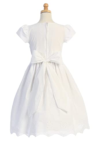 Made in USA - White Lace First Communion Dresses for Girls 7-16 - Vestidos de Primera Comunion para Niñas2