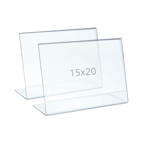 PAJADA: Expositor 15x20 horizontal plexiglás