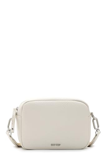 Sac bandoulière beige à fermeture éclair SFY Hanny optimisé pour le quotidien