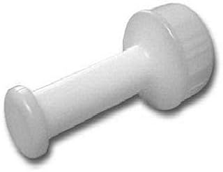 MMBM Stretch Wrap Handle, 2 Pack, Reusable, White, for 3 Inch Core Stretch Wrap Film Rolls