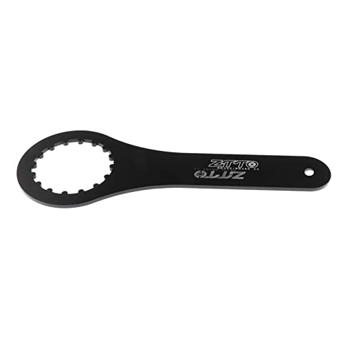 Baoblaze Aluminum Bike Wrench for Easy Maintenance, Black, for BB386
