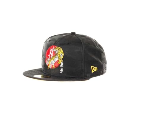 New Era Tiger Japan Collection Black 59Fifty Basecap - 7 3/4-62cm (XXL)