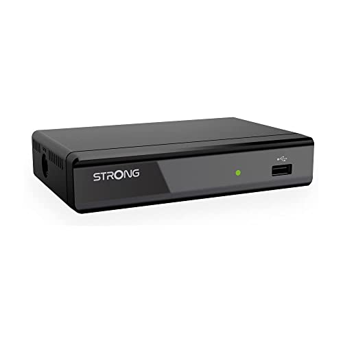 STRONG - Décodeur TNT Full HD - SRT8109 - Fonction Enregistreur - Compatible Normes HEVC265 & Dolby Digital Plus - Port HDMI, Péritel, USB - Guide...