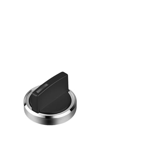 Commutateur en métal noir 19mm sélecteur rotatif 1NO1NC haut de gamme 220V