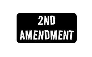3pcs 2nd Amendment funny hard hat/helmet vinyl decal sticker