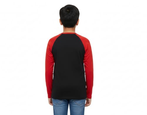 Image of Clotth Theory Boys Printed Bio Washed Cotton Full Sleeve T-Shirt for Boys