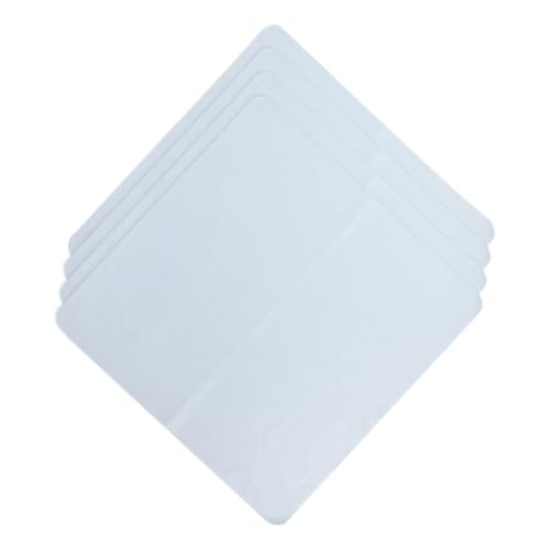 ROMISBABA 4 Piezas Paños Microfibra para Limpieza de Lentes y Pantallas Unidades sin Rayas para Gafas Cámaras Móviles y Electrónicos Reutilizables y Suaves