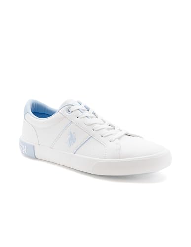 Image of U.S. Polo ASSN. Zesta 3.0 Beige Sneaker Shoes with Premium Upper