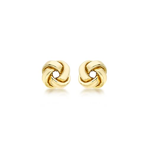 CARISSIMA Damen-Ohrstecker 9 Karat 375 Gelbgold 10mm Knot Stud 1.55.6199