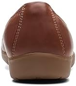 Clarks Women's Meadow Opal Ballet Flat, Tan Leather, 8.5 | Image 5