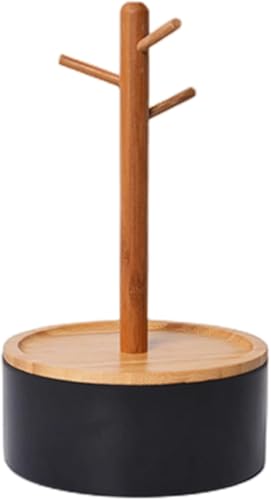 GOTRAFY �W���G���[�z���_�[ �k�����c���[�`�� �A�N�Z�T���[�X�^���h �l�b�N���X�E�C�������O���[ �����������b�N �{�b�N�X�t�� �L�[���[ ������� ���킢�� (�u���b�N)