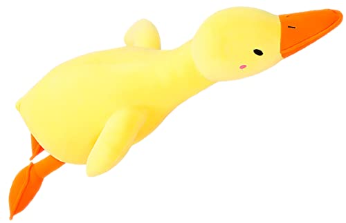 Pillows Fkrchyt Duck Plush Toy Stuffed Animals Plushie Soft Duck Body Pillow, 25.6'' Giant Lifelike Stuffed Duckie Hugging Pillow Birthday Gift For All Age Kids (Yellow) #TOP23
