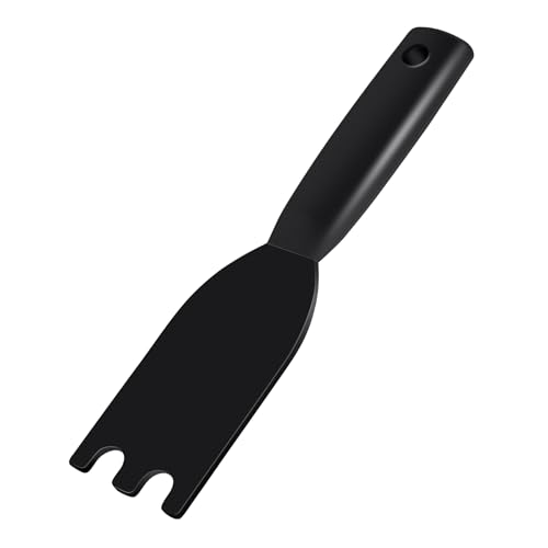 Dirvcp Heat-Resistant Nylon Grill Scraper - Designed for George Foreman Indoor Grills with Grooves, Easy Cleaning Tool with Comfortable Grip（1PCS)