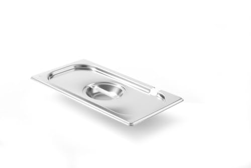 Hendi Gastronorm 1/3-Coperchio Con Apertura Per Cucchiaio, Con Coperchio, Gn 1/3