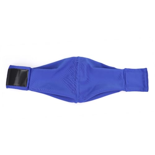 Image of Dog No Shake Ear Wraps Medical Ear Wrap Dogs Ear Cover Anxiety Relief Dog Calming Hood for Grooming Bathing Dogs Ear Muff (Large)