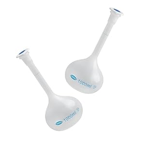 BUGUUYO 2st Fluorierte Laborflaschen 1000 ml