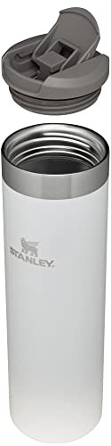 Image of STANLEY AeroLight Transit Bottle 20 oz Locking Drink Through Lid Leak Resistant Water Bottle or Coffee Travel Mug Lightweight Insulated Stainless Steel BPA-Free Cloud