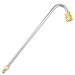 High Pressure Washer Gutter Extension Tool, 13" U-Shaped Wand with Quick Connect for Effective Cleaning