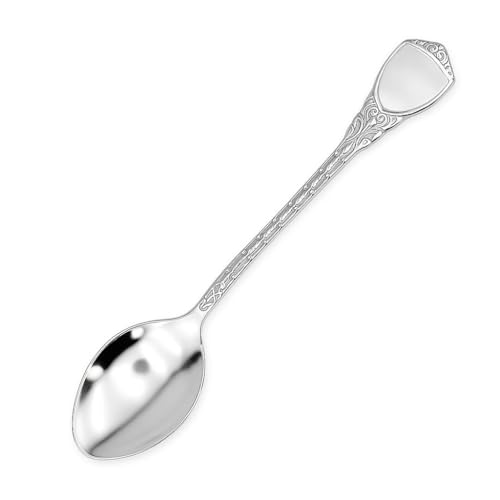 Sterling Silver 925 Ornate Spoon Flatware Silver Teaspoon Showering Present Baby Gift