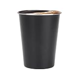 Camp Coffee Mug – Borraccia compatta in acciaio , da campeggio, spiaggia, picnic, viaggi, attività all'aperto, interni, escursionismo, zaino in spalla