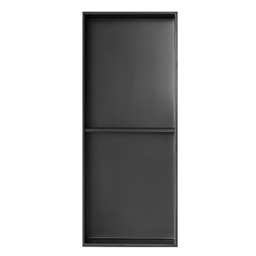 Étagère niche de douche noire pour organiser vos shampoings
