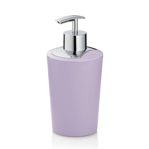 kela Marta Distributeur de savon en plastique Violet 17 x 8 cm