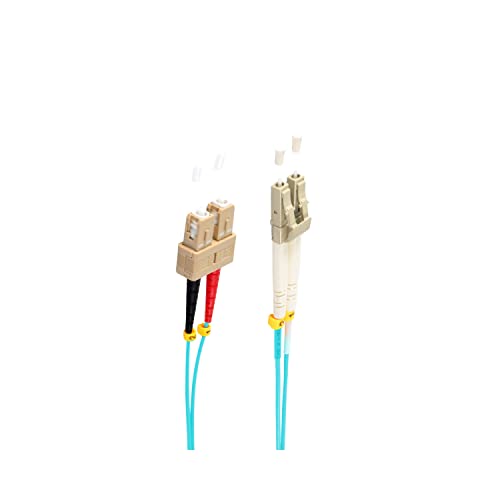 Preisvergleich Produktbild shiverpeaks®-Basic-S-Duplex Patchkabel LC / SC 50 / 125µ, OM3 2,00m