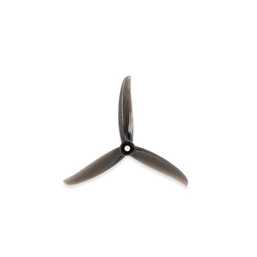 Hélice 3 pales 5136 pour drone freestyle gris foncé | Pack de 6 paires
