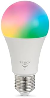 Steck, Lâmpada Inteligente 12W, RGBW Wi-Fi, Bivolt