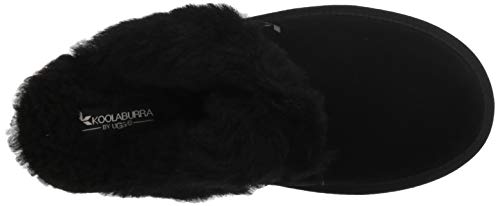 Koolaburra By Ugg Women's Milo Slipper, Black/Black/Black, 9 #TOP4