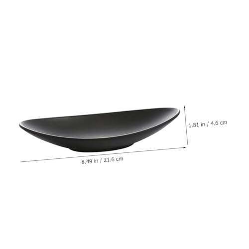 Platos Sushi Pequeños Melamina Negra 2 Piezas miniatura 2