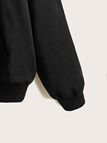 Shenhe Girl's Casual Fashion Los Angeles Hoodie Graphic Long Sleeve Pullover Sweatshirt Black 12-13Y #TOP3