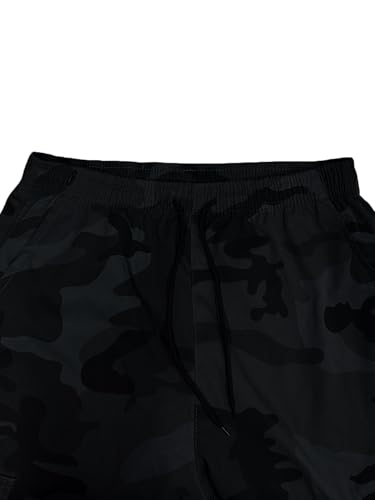 Men's Camo Jogger Pants Military Army Combat Cargo Pants Leg-Bound Tapered Casual Camouflage Tactical Pants2