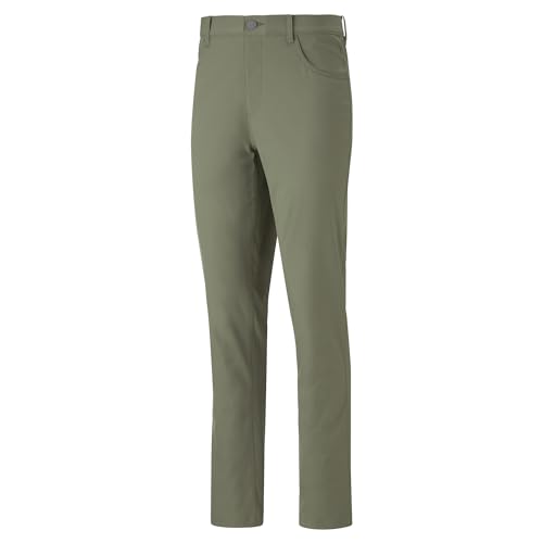 Image of PUMA Mens Dealer 5 Pocket Pants Casual - Blue