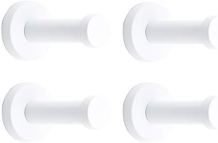 NELXULAS Classic White Stainless Steel Single Super Heavy Duty Wall ...