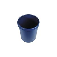 Helit H6123834 - Papierkorb „the german“, 18 Liter, blau, mit umlaufendem Griffrand, aus Kunststoff, 6 Stück – Ansicht 2