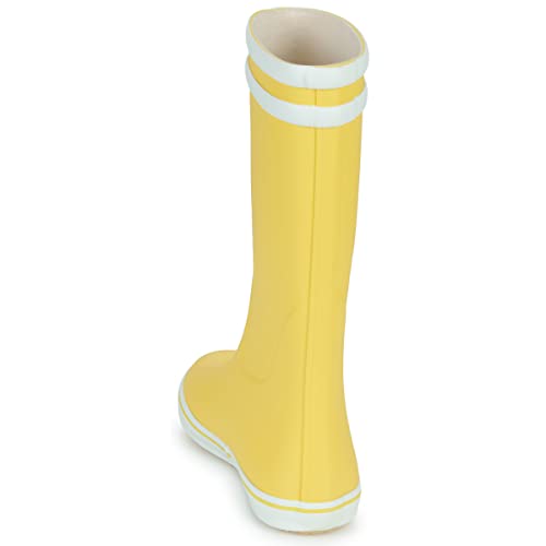 Aigle MALOUINE 2, Botte de Pluie Femme - jaune blanc - 40 EU