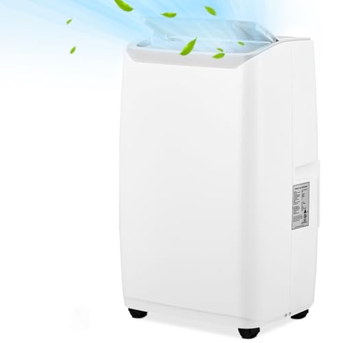 Image of Portable Air Conditioner|14000BTU Air Conditioner Cools up to 700 SQ FT|with Remote Control AC Fan Dehumidifie|Low Noise|Sleep Mode|Ideal for Home Office