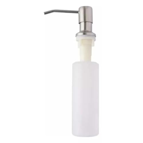 DISPENSER DETERGENTE PORTA SABONETE EMBUTIR DOSADOR INOX