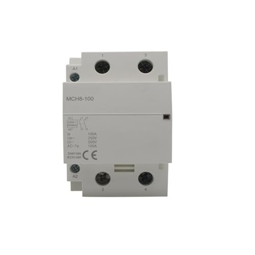 Contacteur AC électrique domestique MCH8-100 2P résistant aux surcharges 100A pour ascenseur